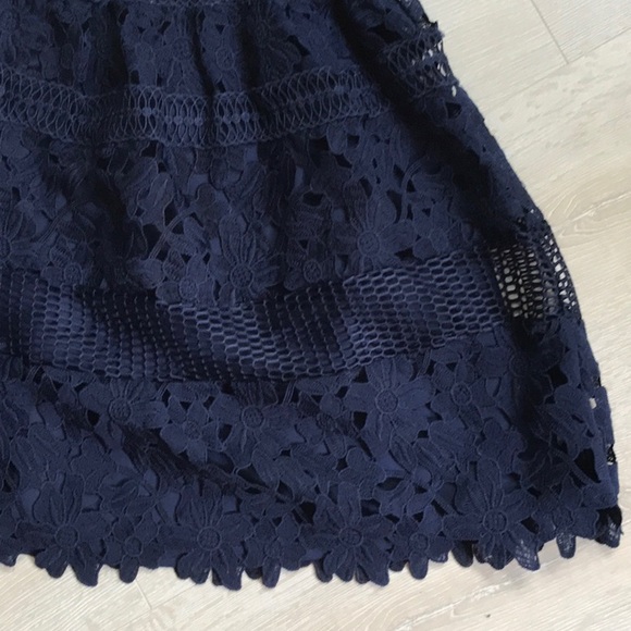 Romeo & Juliet couture blue prom, cocktail dress - Picture 3 of 8